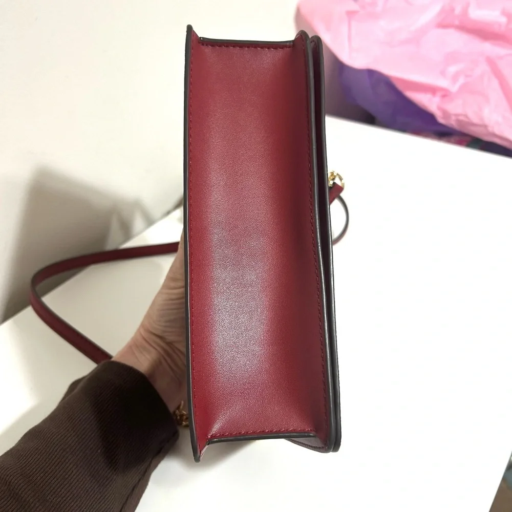 NWT Michael Kors Jet Set Medium Signature Logo‎ Crossbody Bag